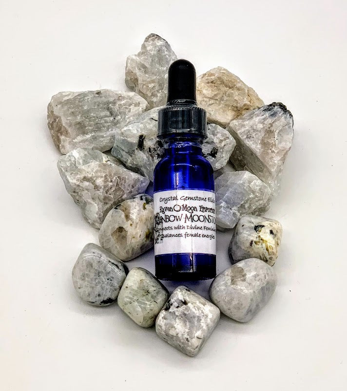 Rainbow Moonstone Crystal Elixir