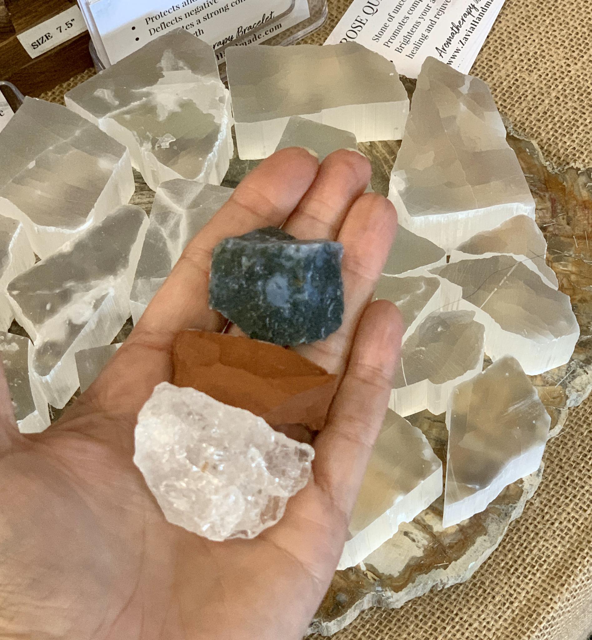 Green Man Gemstone Set