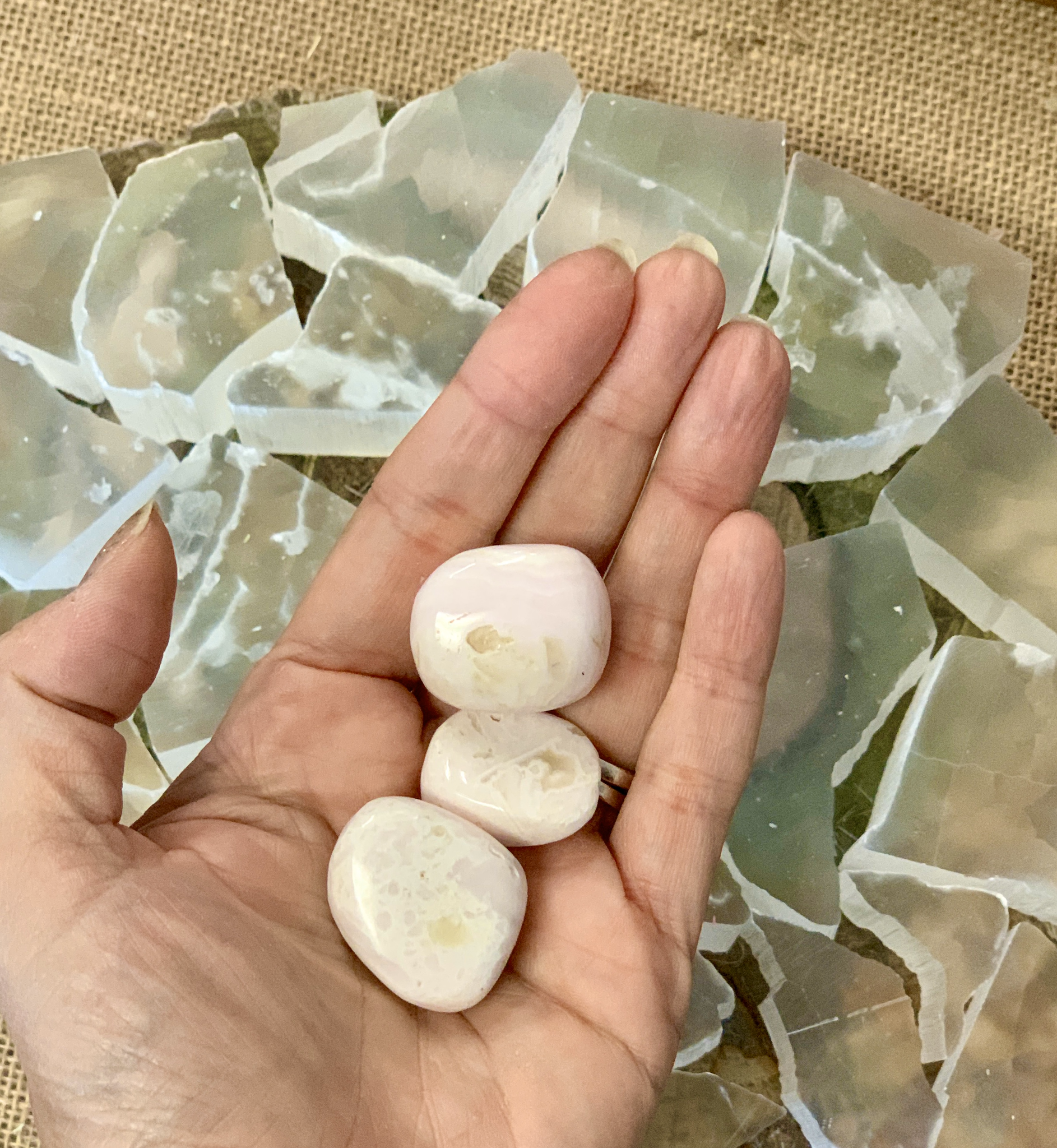 Calcite, Pink, Manganoan (Manganocalcite)