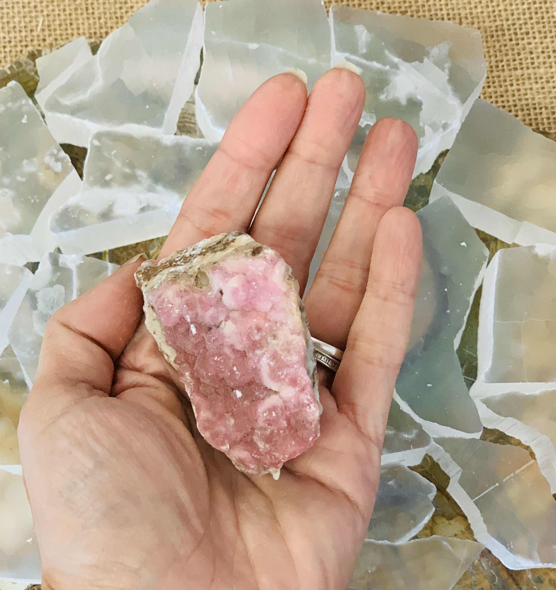 Calcite, Cobaltoan (Cobalt) Clusters