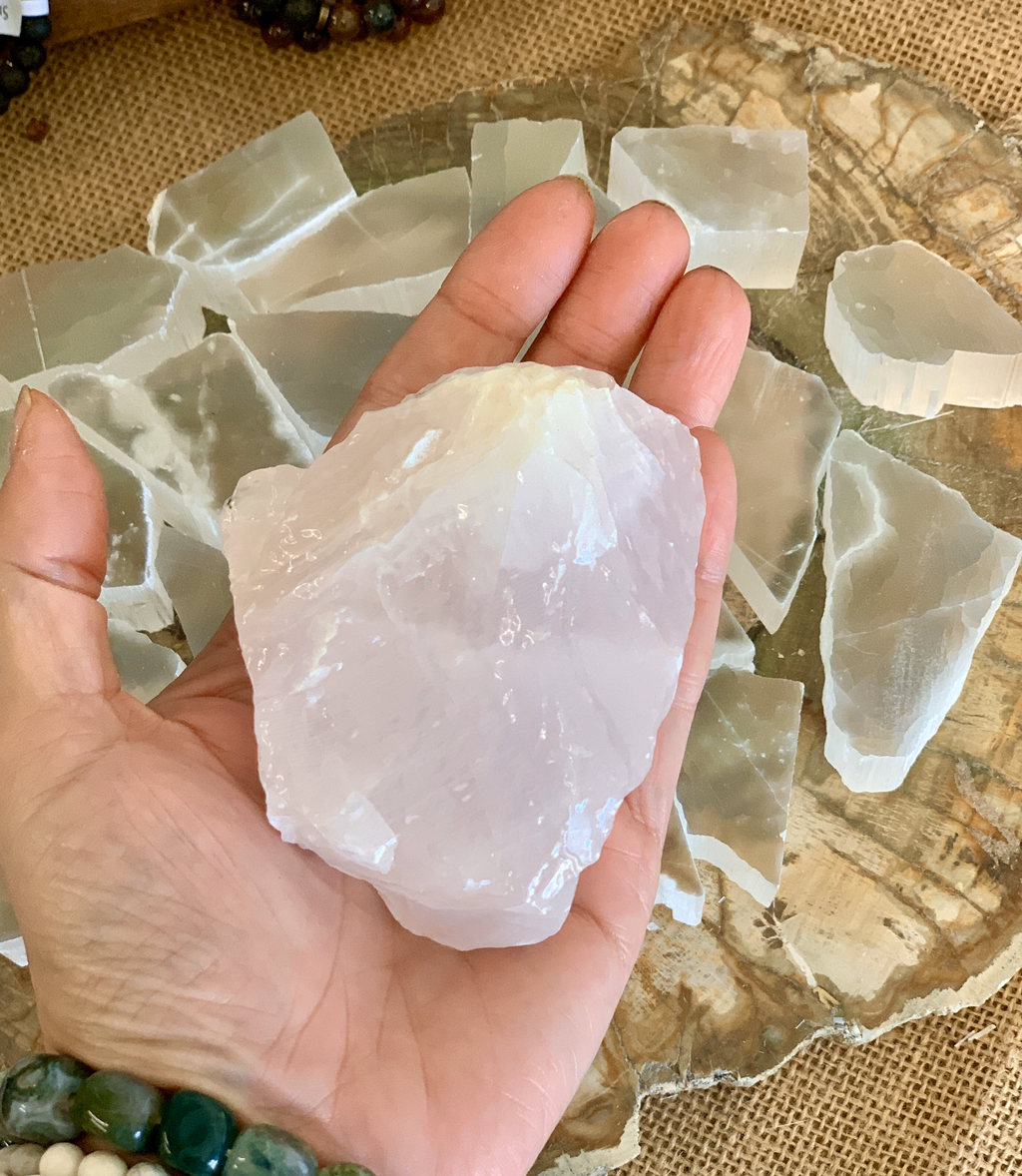 Calcite, Pink, Manganoan (Manganocalcite)