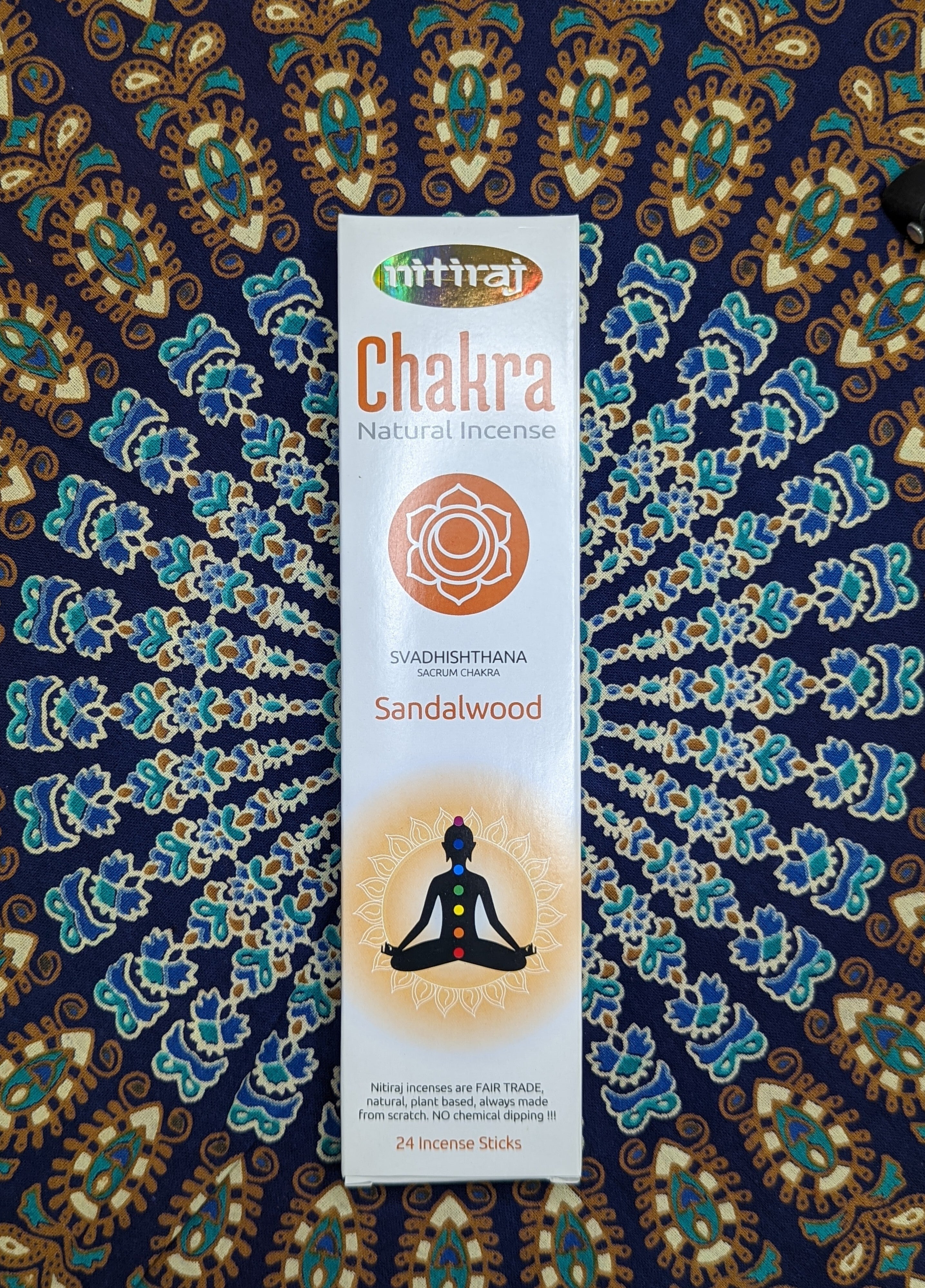 Nitiraj Chakra Incense Sticks