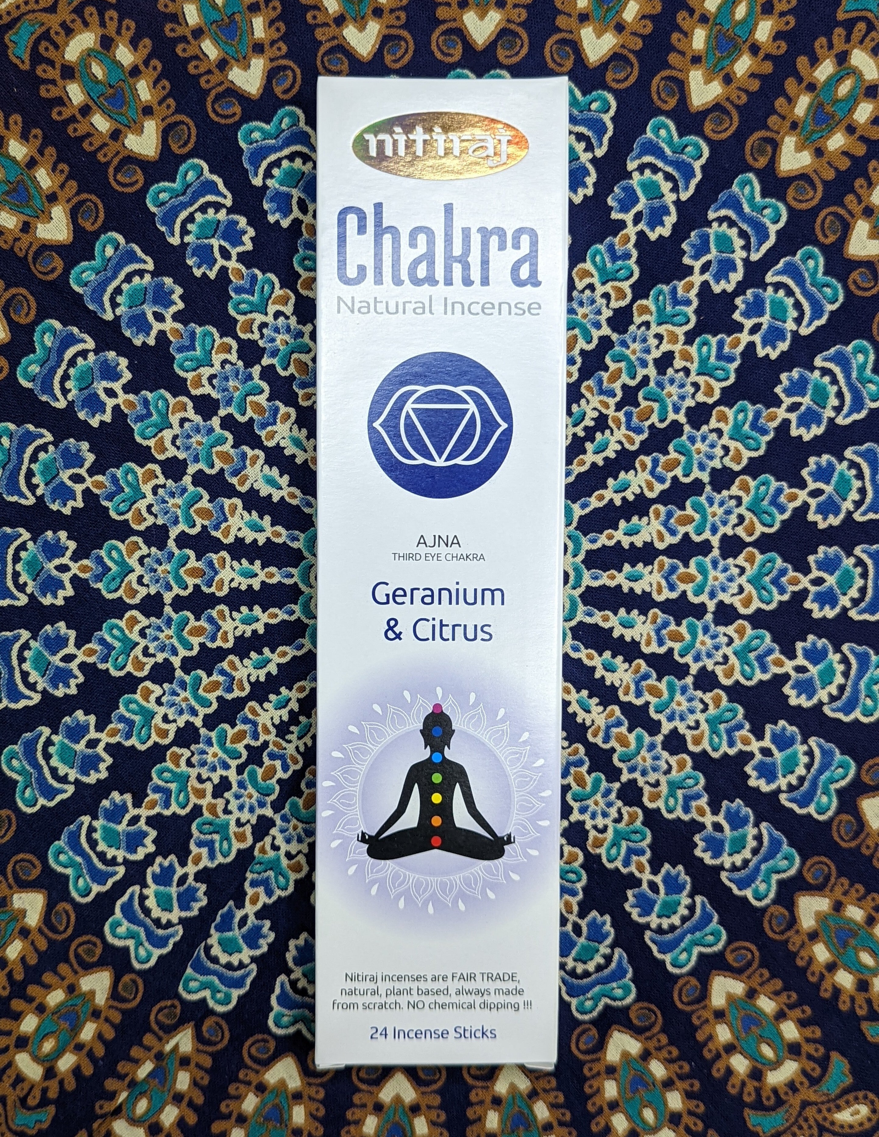 Nitiraj Chakra Incense Sticks