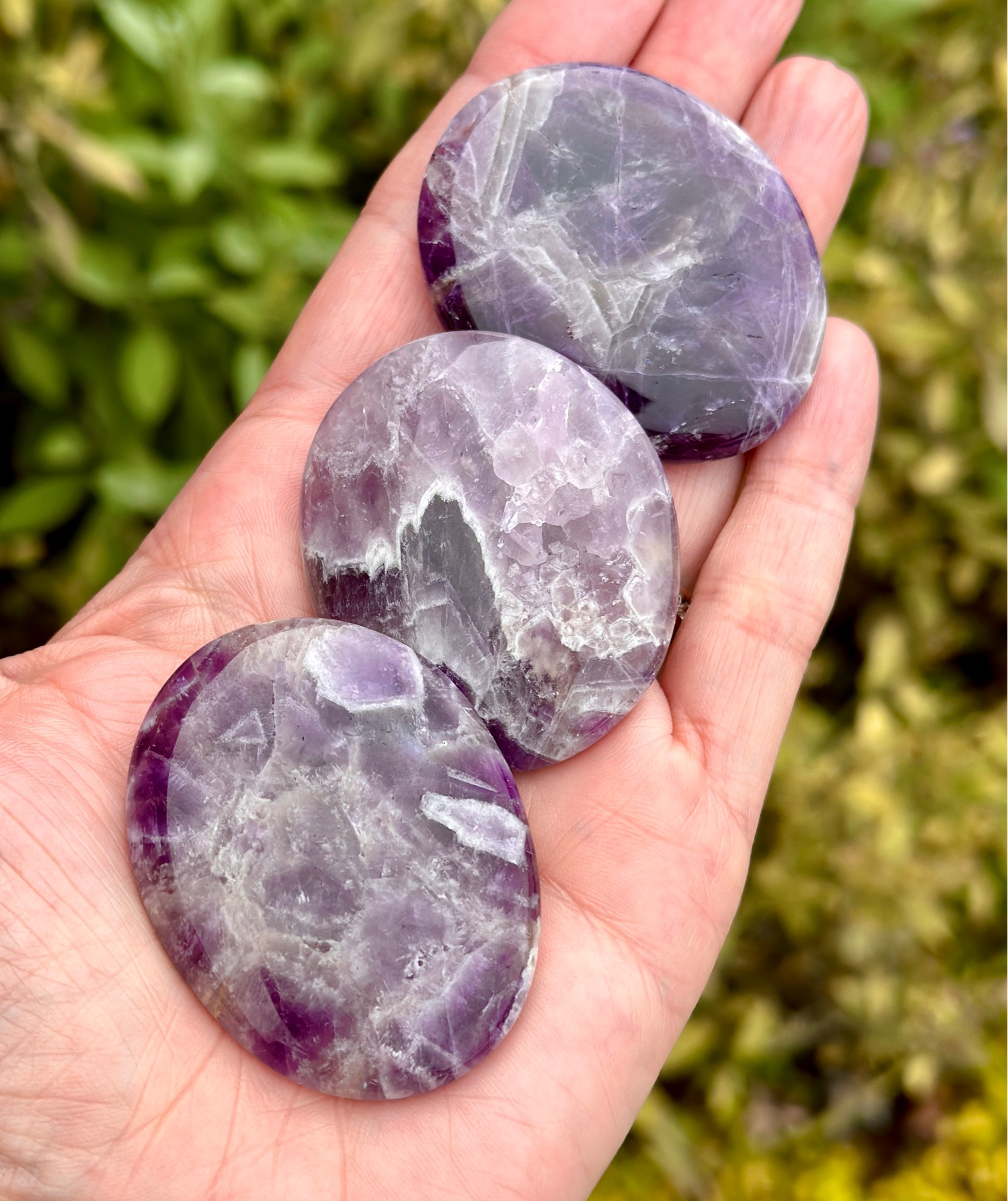 Amethyst, Chevron, Ovals