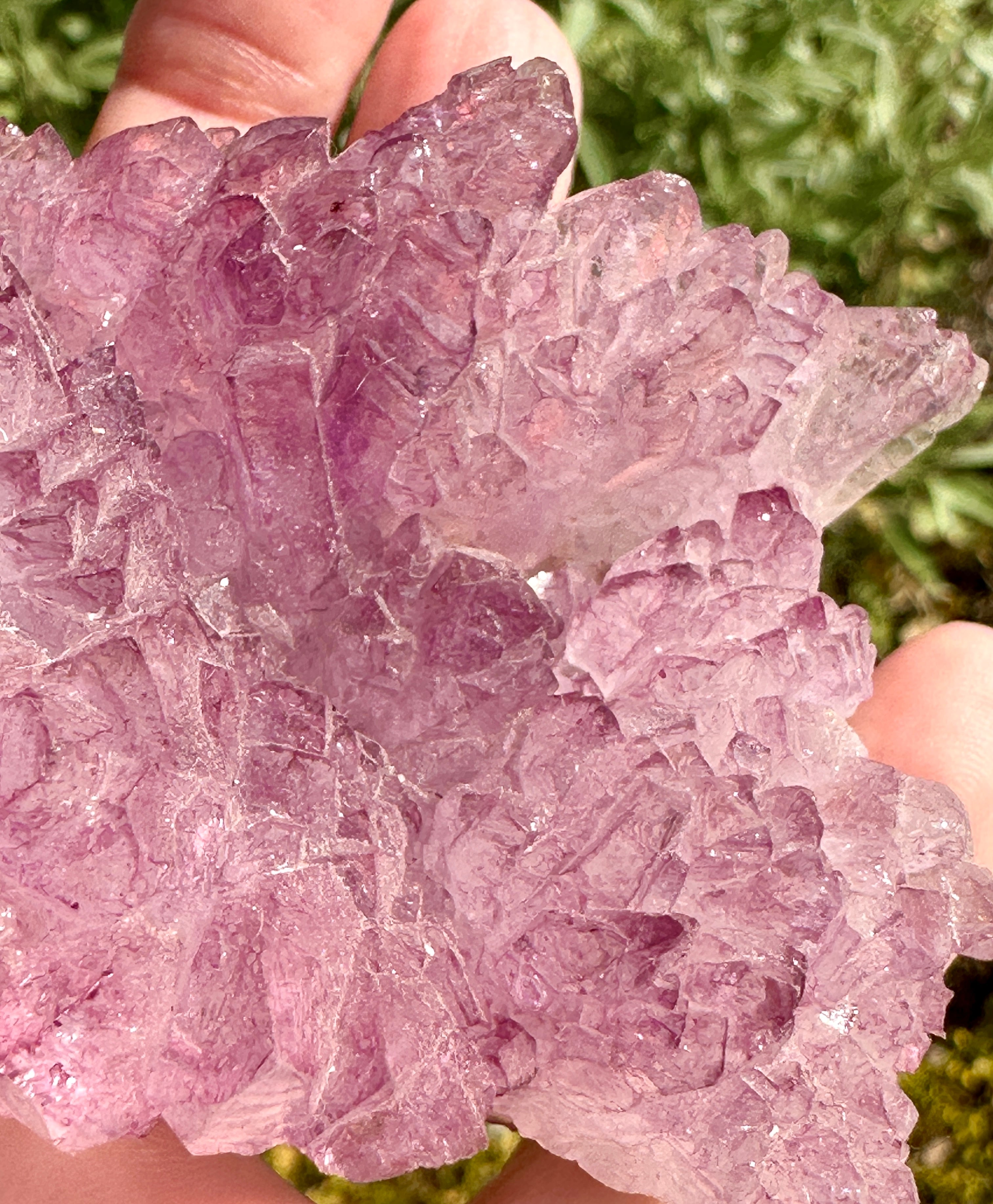 Quartz, Pink, Flowers PQ004