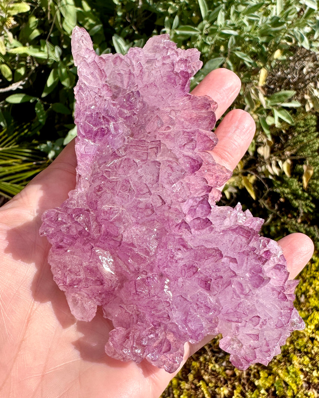 Quartz, Pink, Flowers PQ004