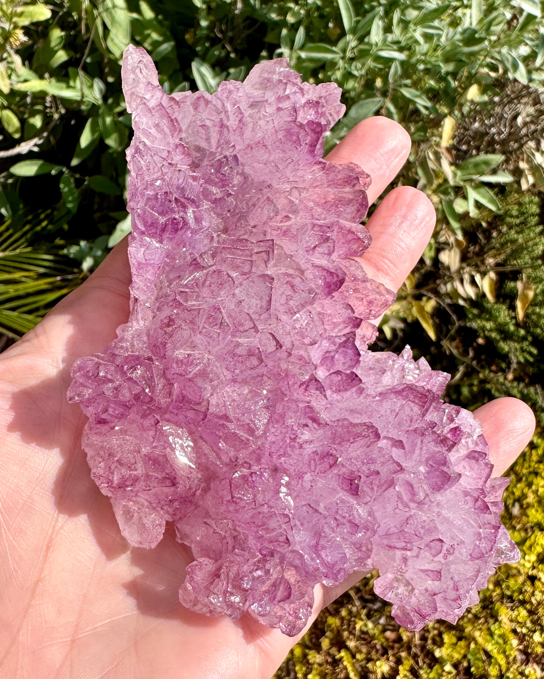 Quartz, Pink, Flowers PQ004