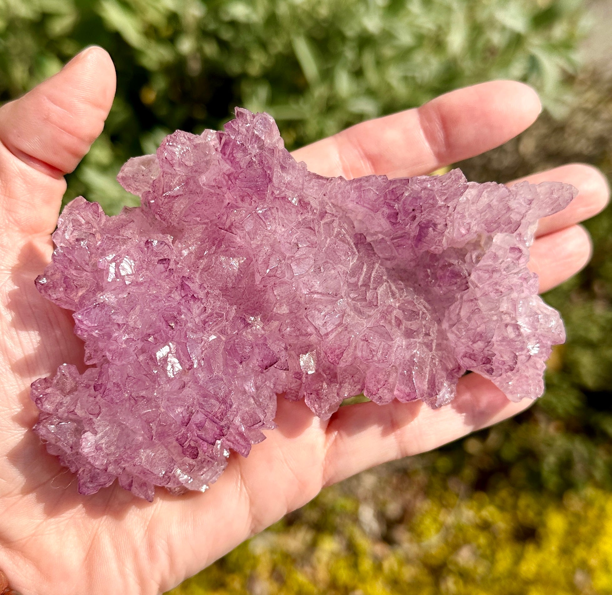 Quartz, Pink, Flowers PQ004