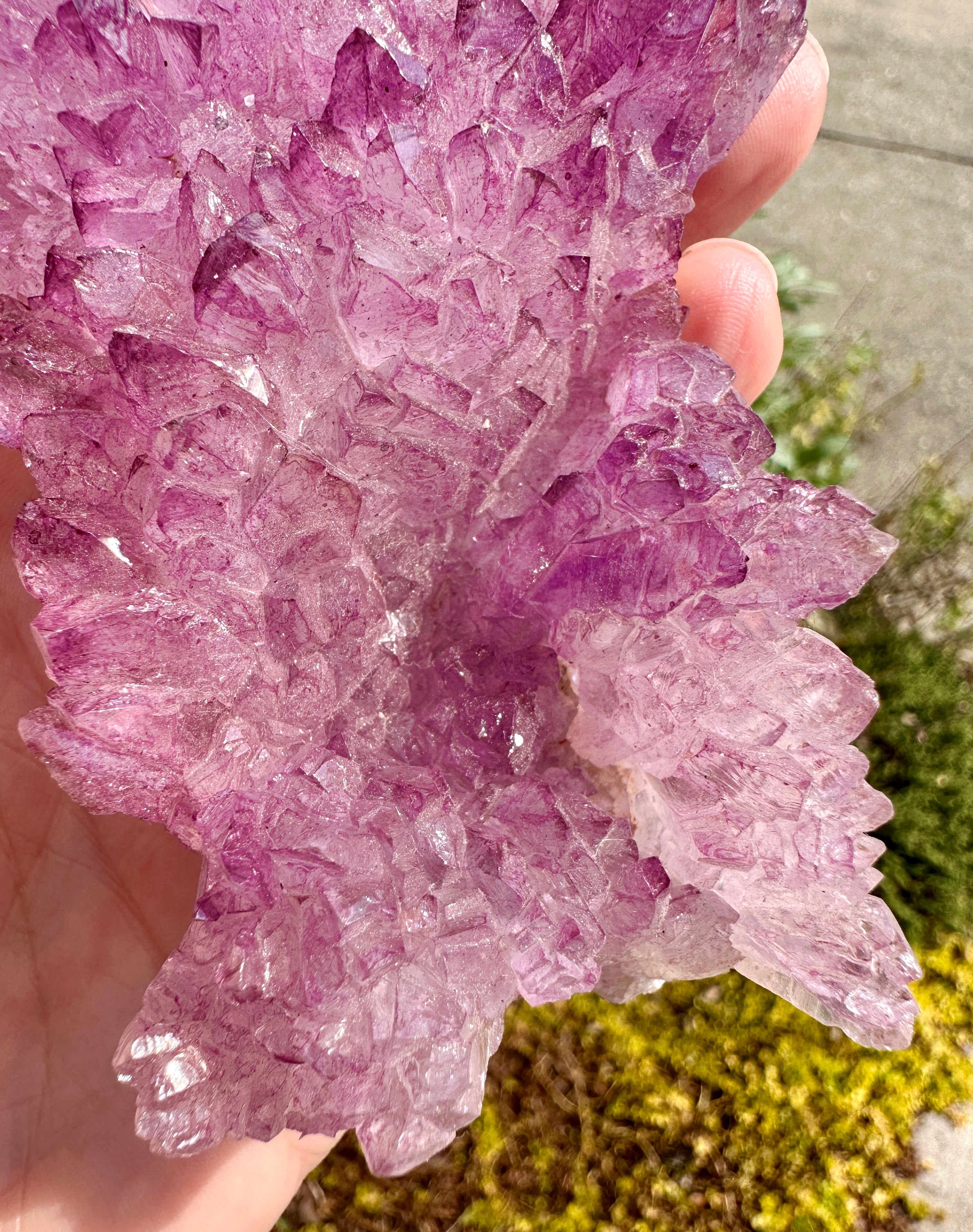 Quartz, Pink, Flowers PQ004