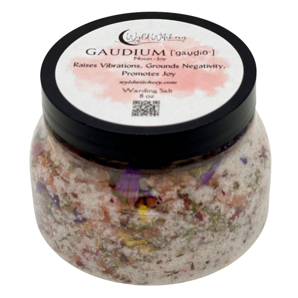 Gaudium Warding Salts by Wyld Witchery