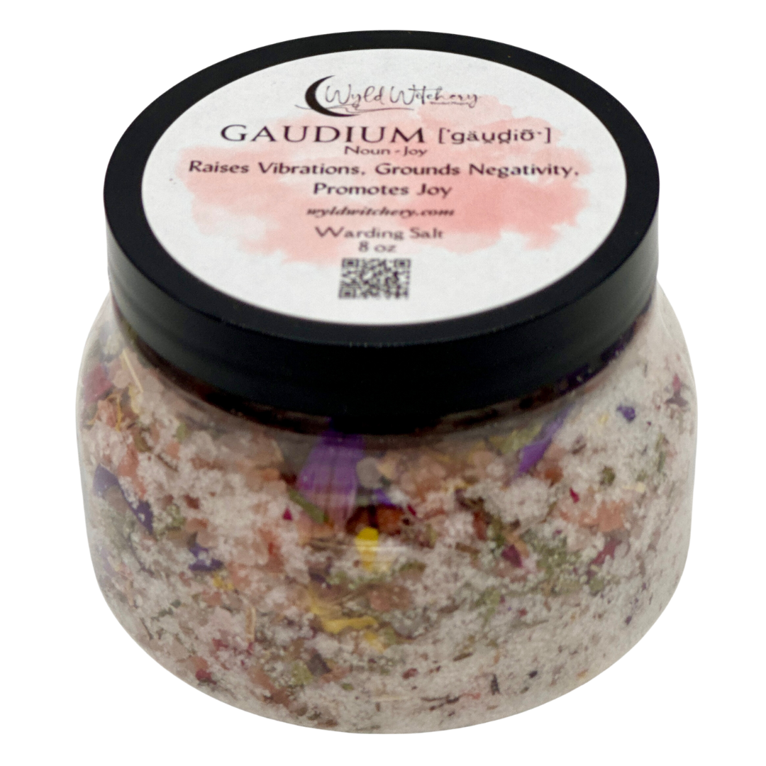 Gaudium Warding Salts by Wyld Witchery