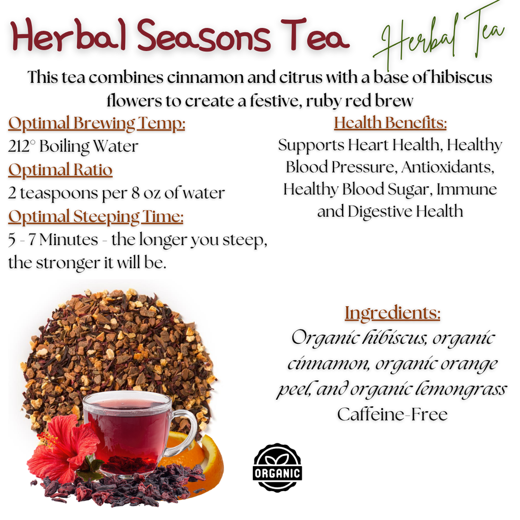 Herbal Seasons Tea, Organic