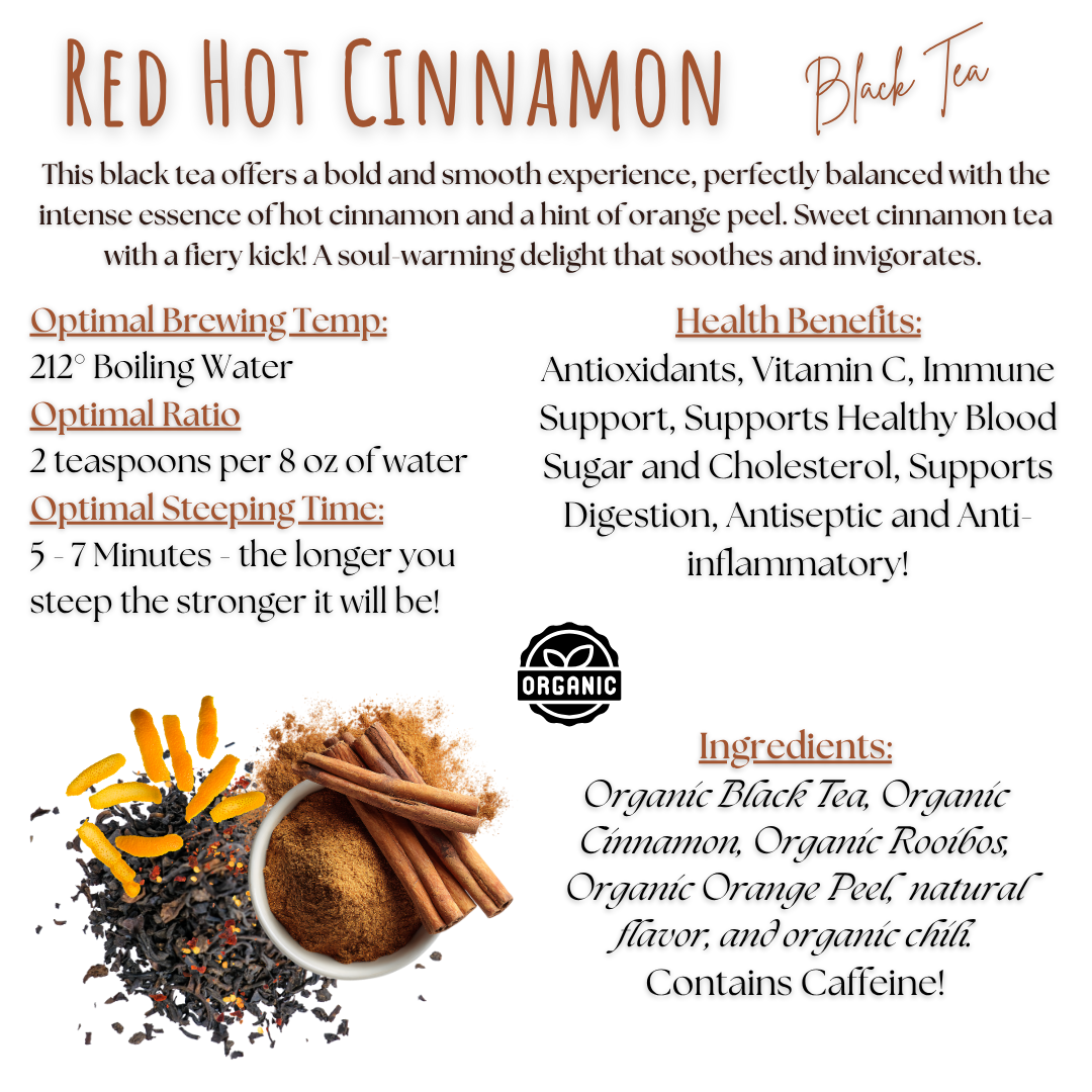 Red Hot Cinnamon Tea (Organic)