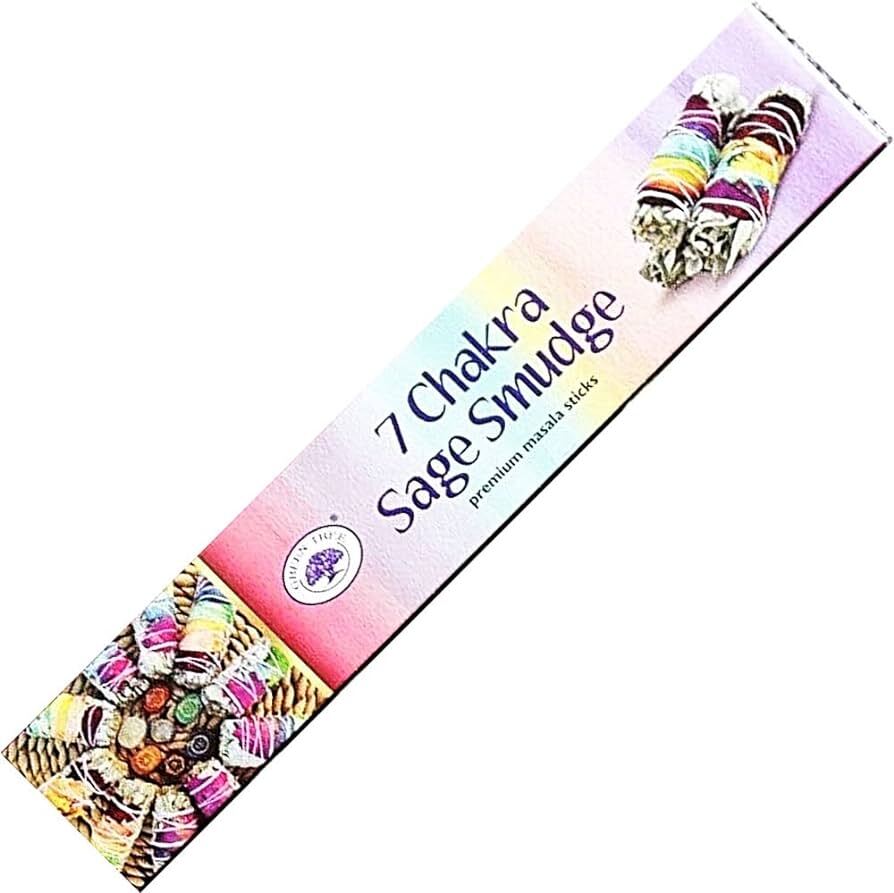 7-Chakra Incense by Green Tree