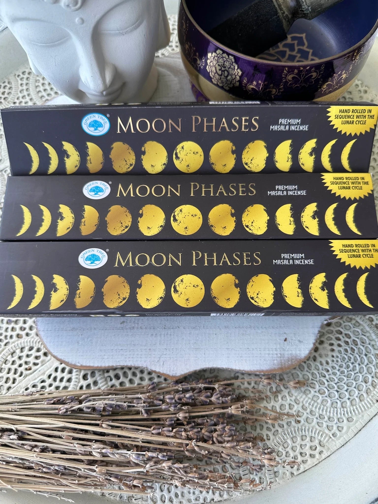 Moon Phases by Green Tree