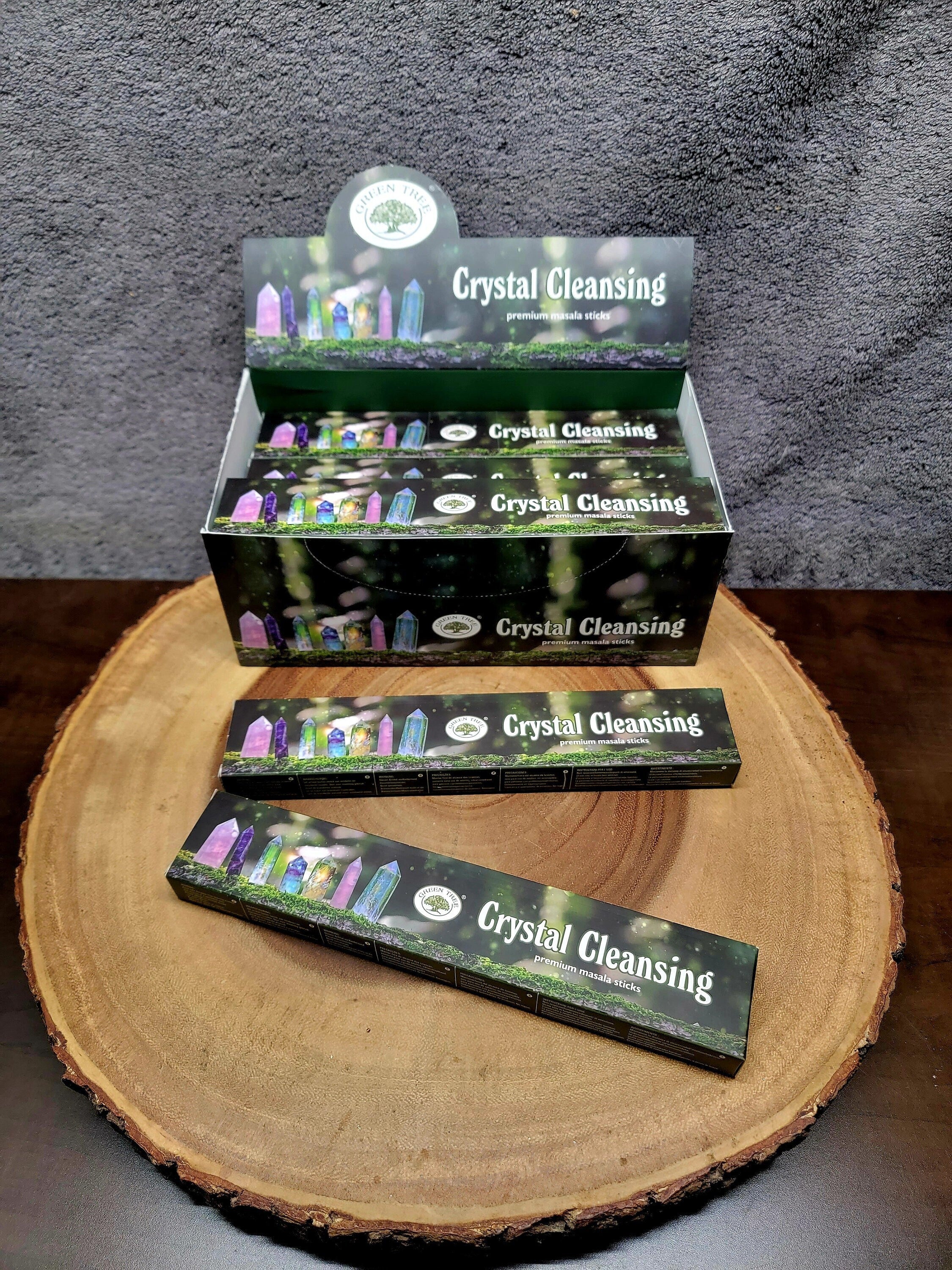 Crystal Cleansing by Green Tree