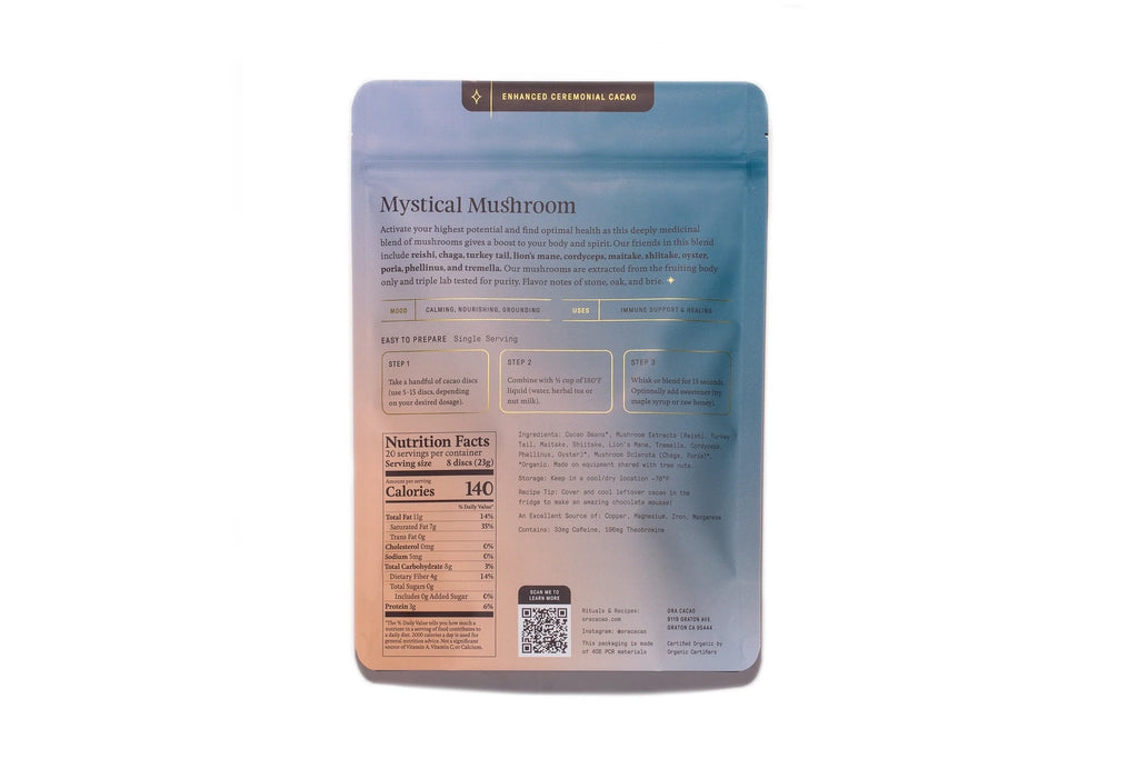 Mystical Mushroom Infused Cacao, Organic