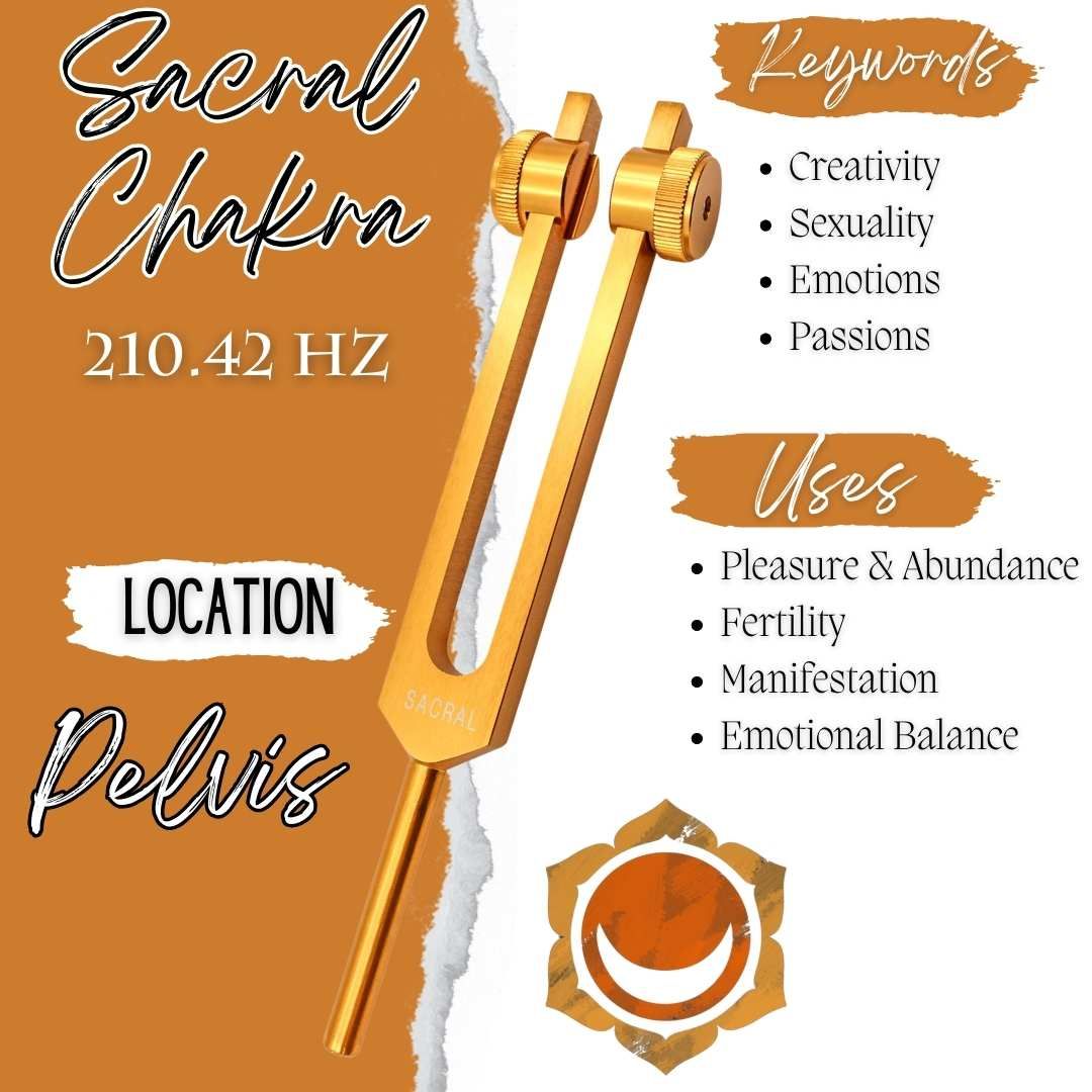 Chakra Weighted Tuning Forks Set