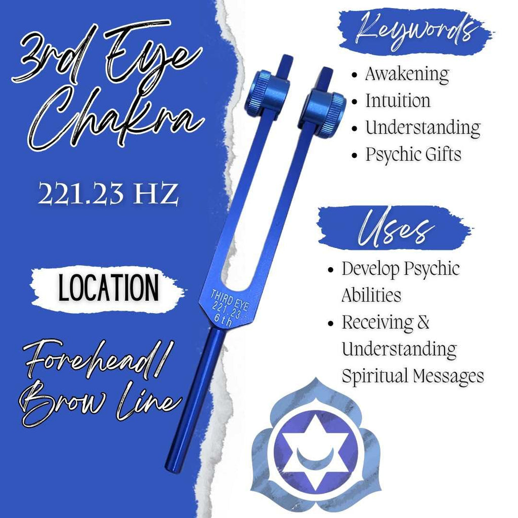 Chakra Weighted Tuning Forks Set