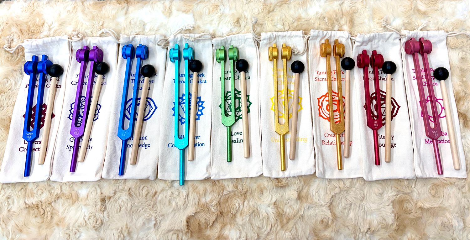 Solfeggio Weighted Tuning Forks Set