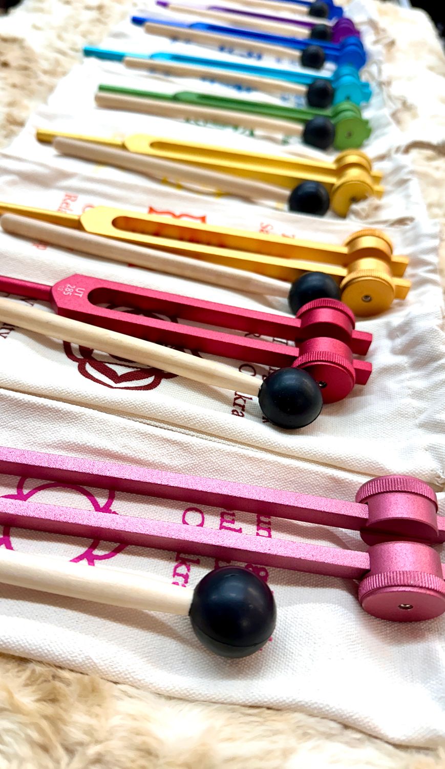 Solfeggio Weighted Tuning Forks Set