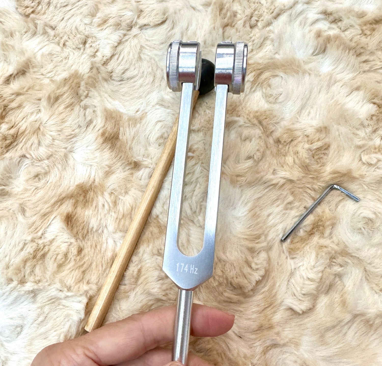 174 Hz Weighted Starter Fork Set (Solfeggio)