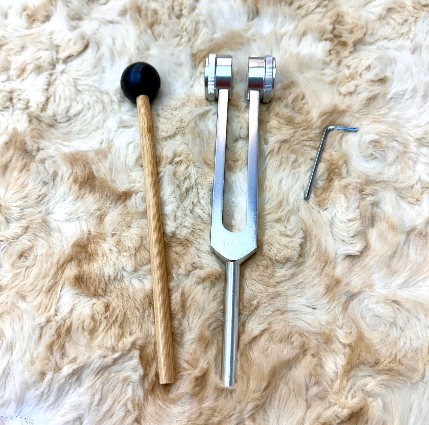 174 Hz Weighted Starter Fork Set (Solfeggio)