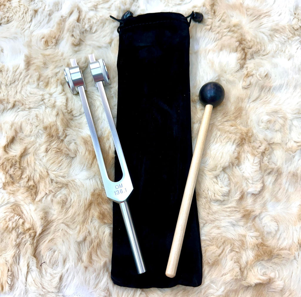 136.1 OM Weighted Tuning Fork Set