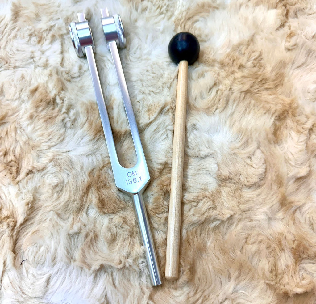 136.1 OM Weighted Tuning Fork Set