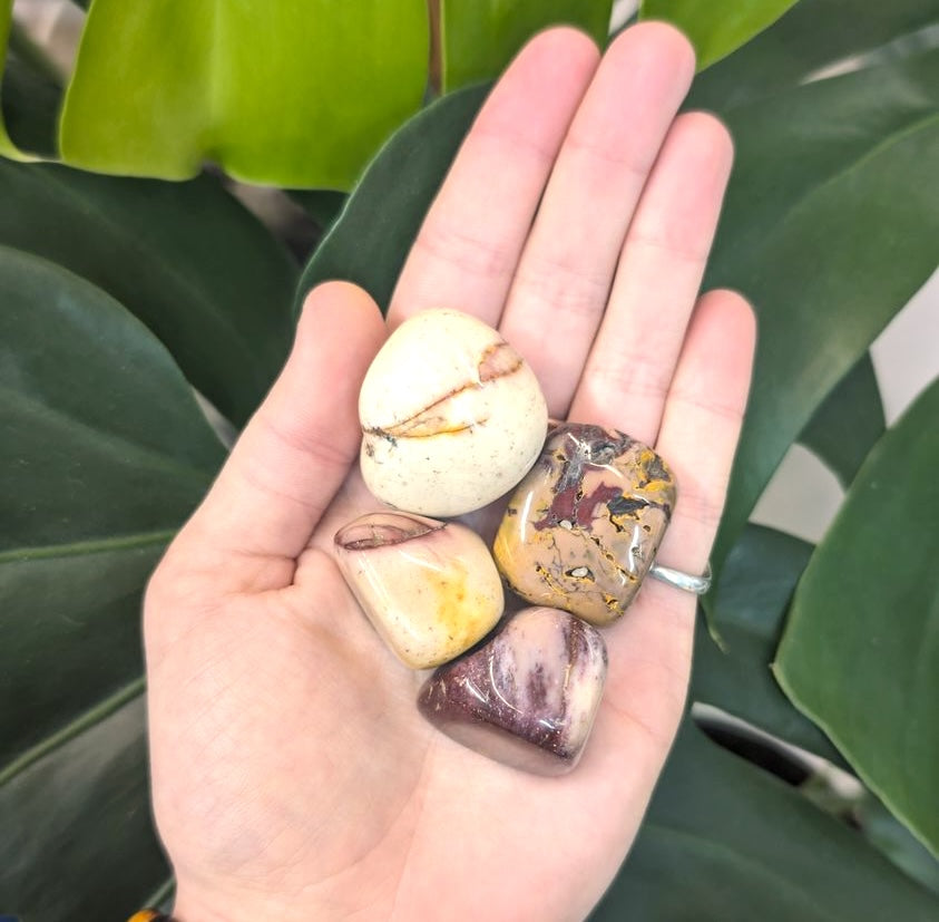 Mookaite (Radiolarite), Tumbled