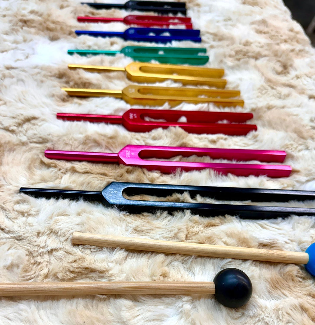 Solfeggio Unweighted Tuning Forks
