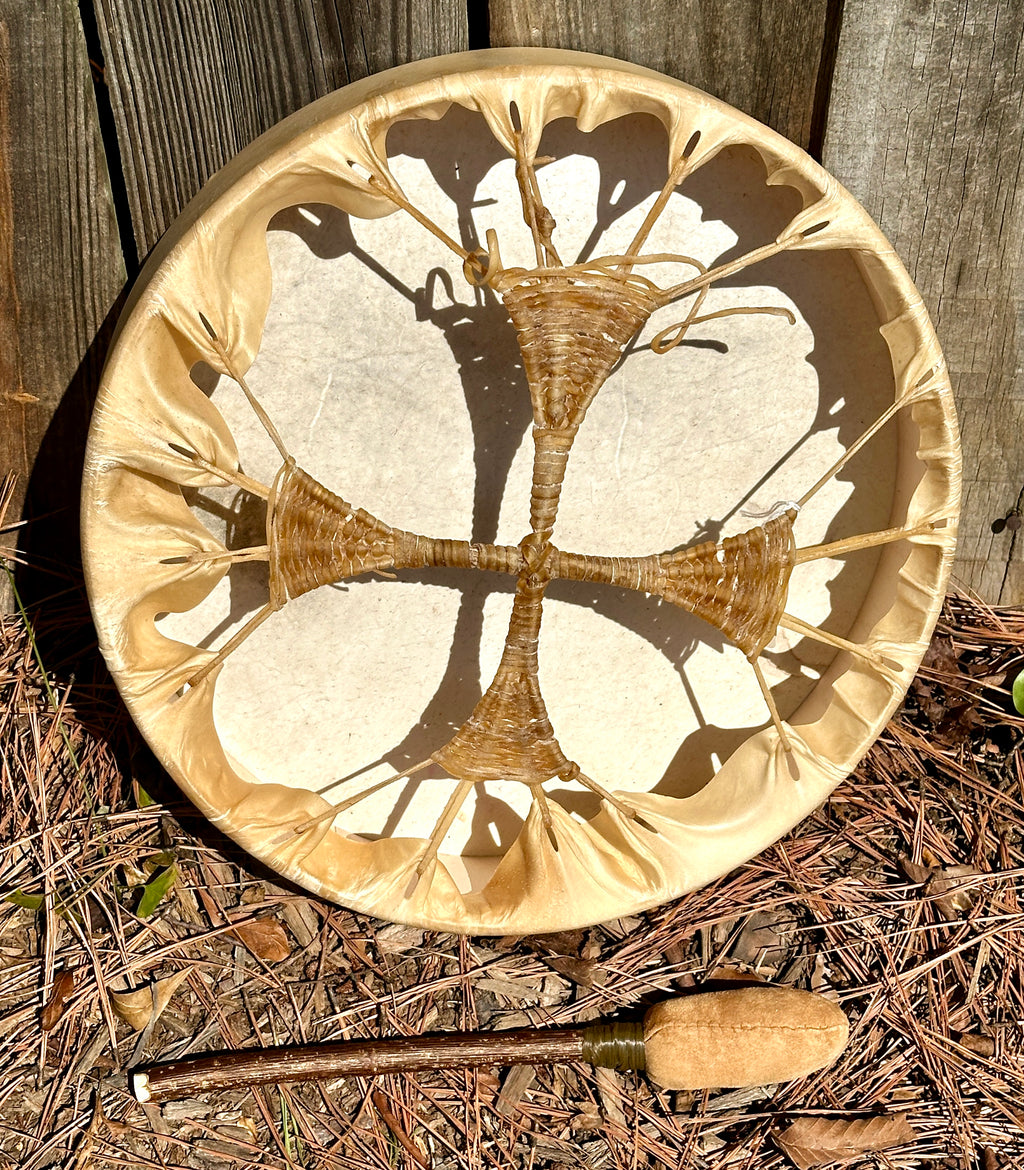 14" Deer Hide Drum
