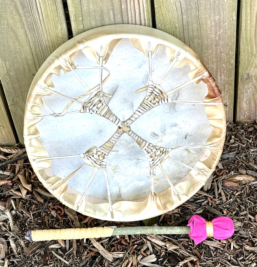 14" Deer Hide Drum