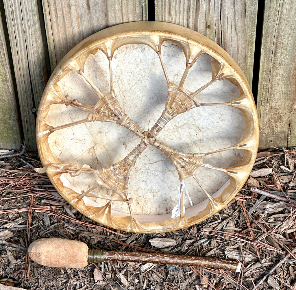 12" Elk Hide Drum