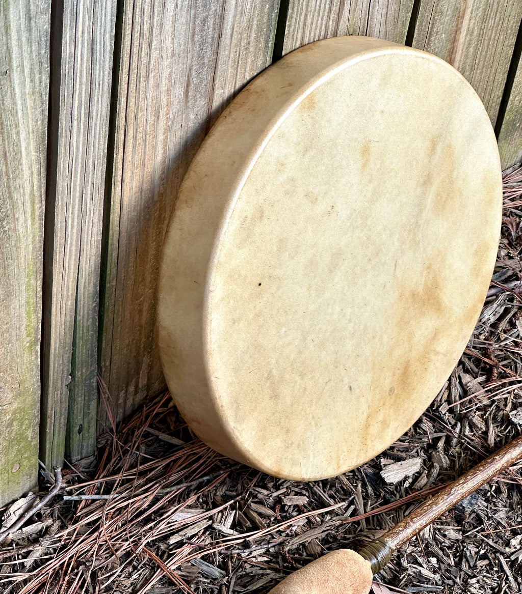 12" Elk Hide Drum