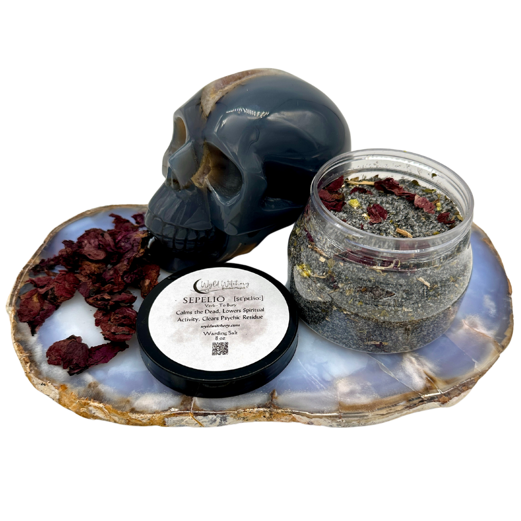 Sepeliō Warding Salts by Wyld Witchery
