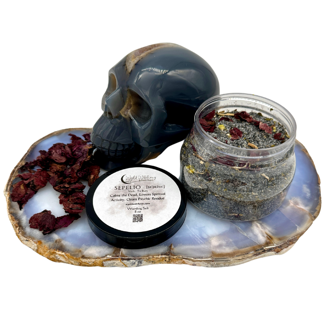 Sepeliō Warding Salts by Wyld Witchery