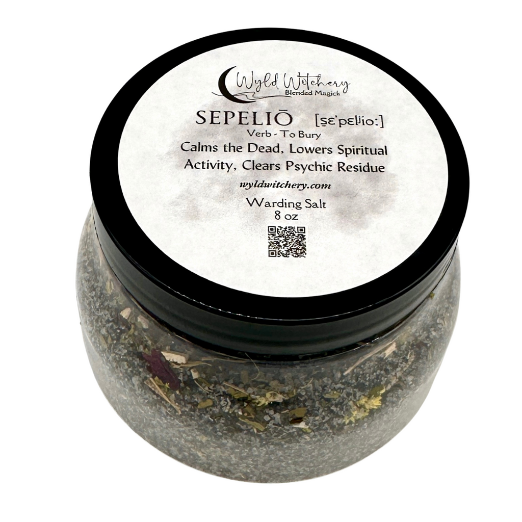 Sepeliō Warding Salts by Wyld Witchery