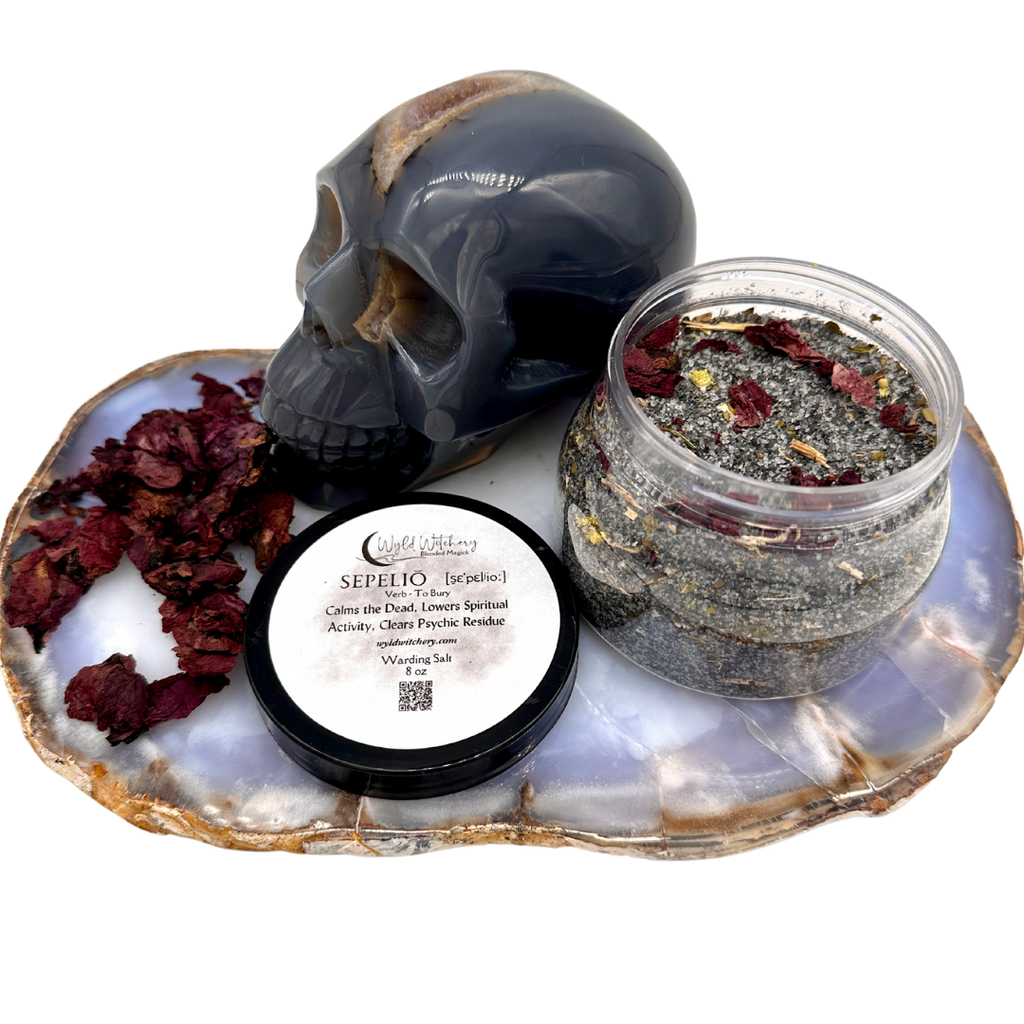 Sepeliō Warding Salts by Wyld Witchery