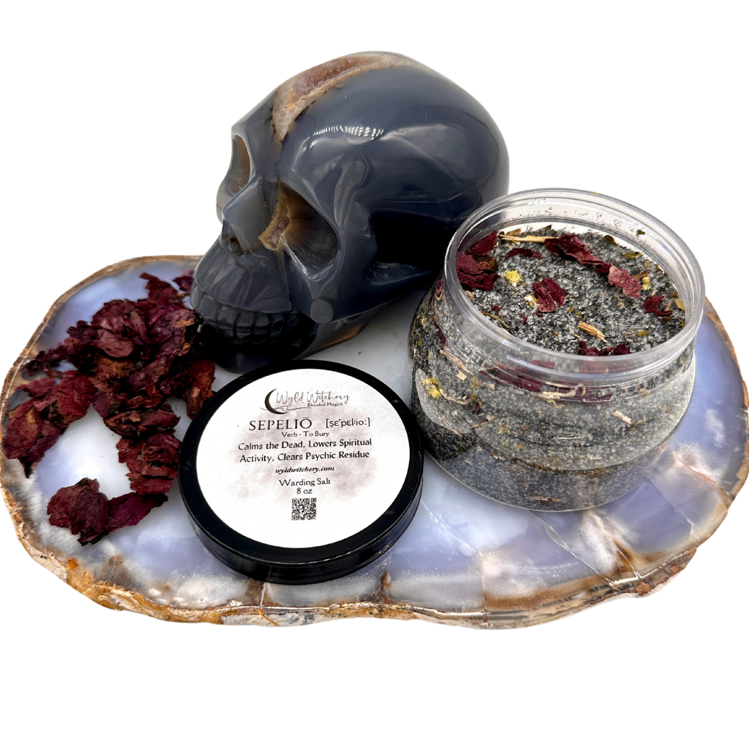 Sepeliō Warding Salts by Wyld Witchery