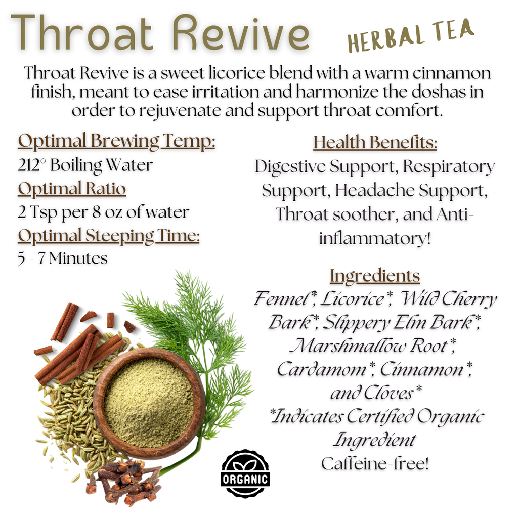 Throat Revive Tea (Organic)
