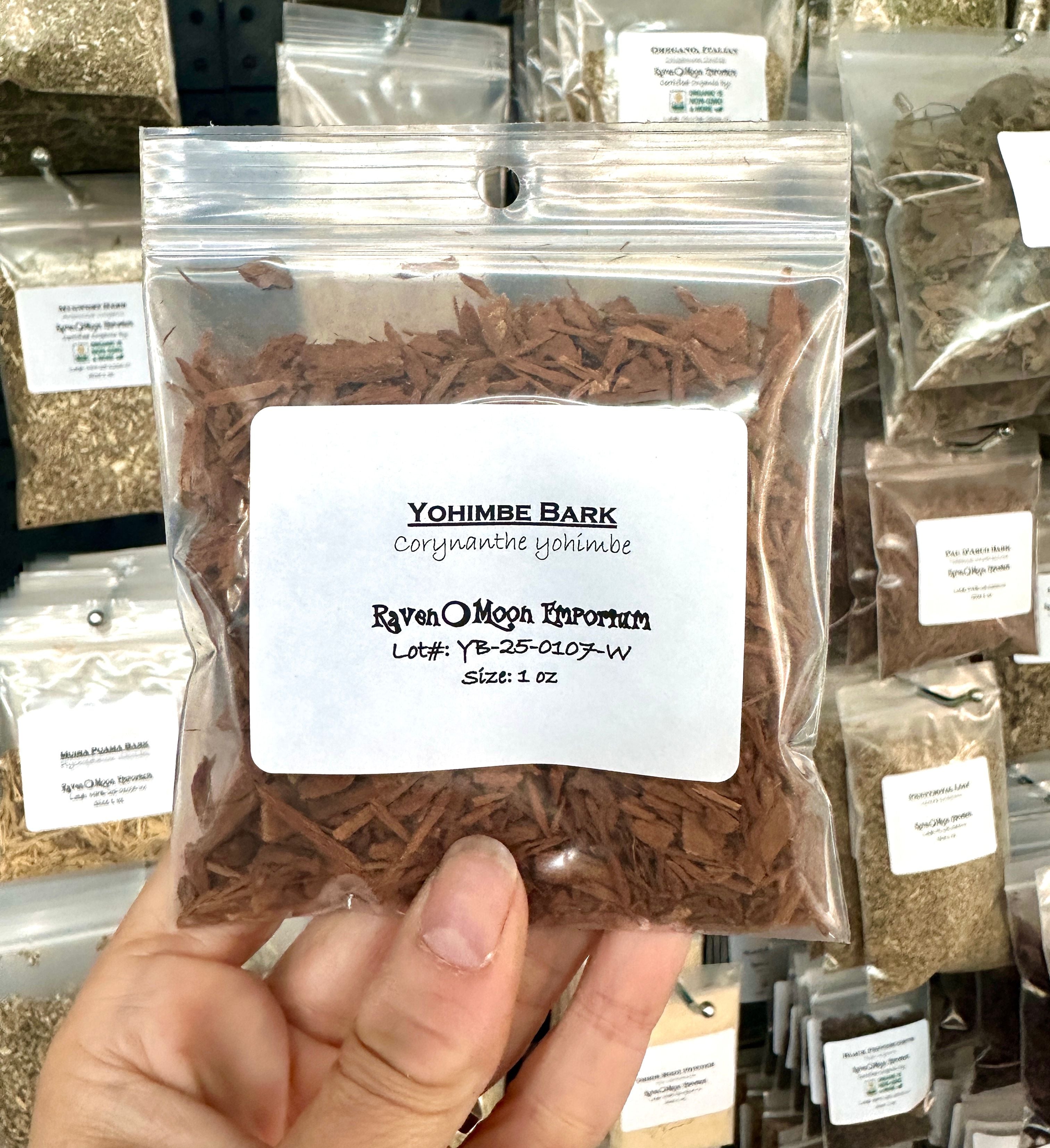 Yohimbe Bark (Wild Harvested)