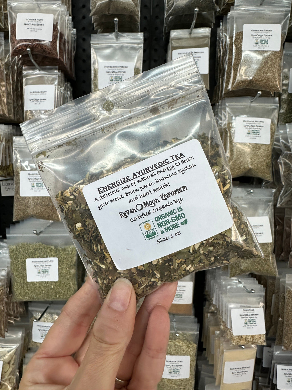 Energize Ayurvedic Tea, Organic
