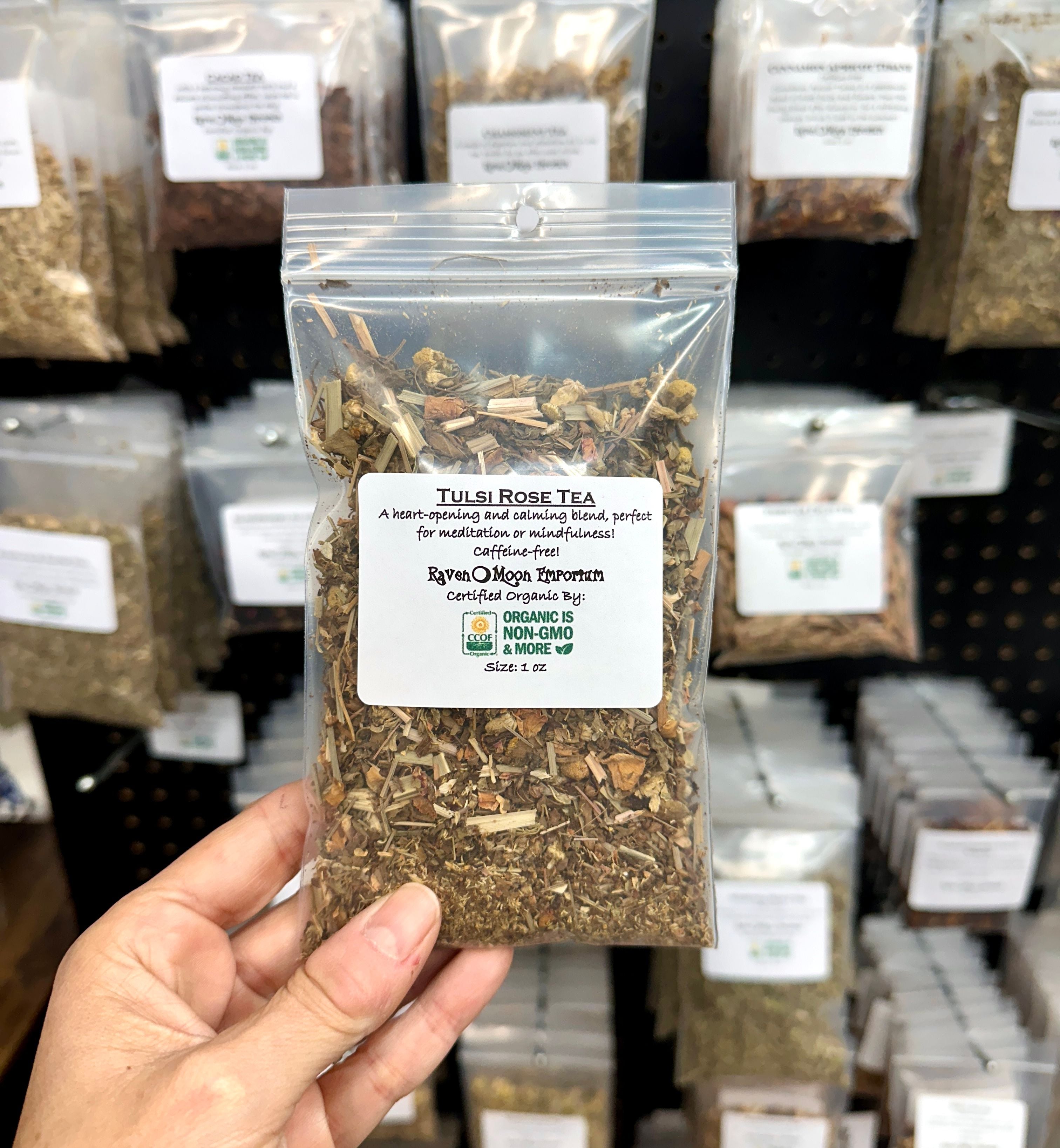 Tulsi Rose Tea, Organic