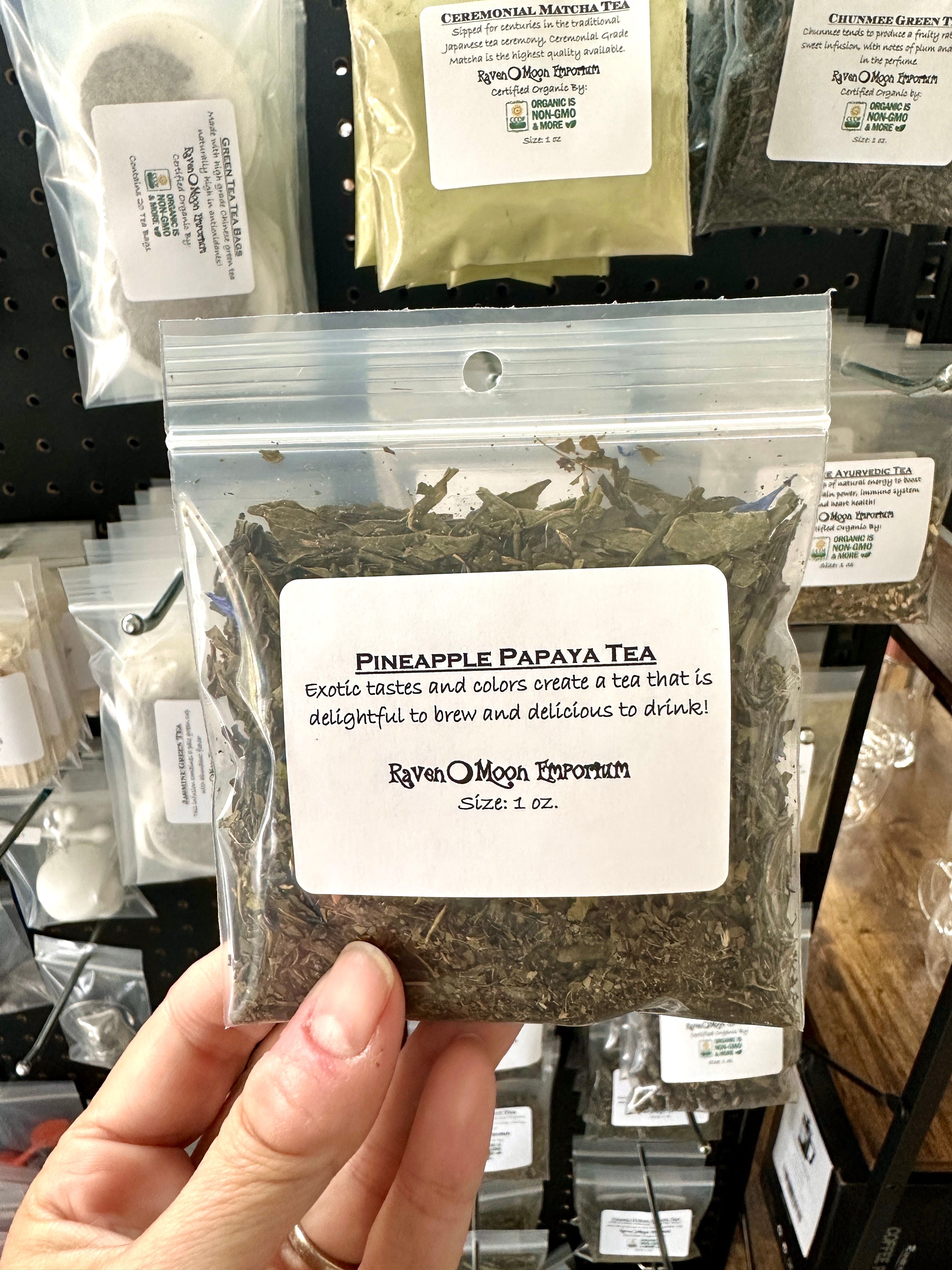 Pineapple Papaya Green Tea