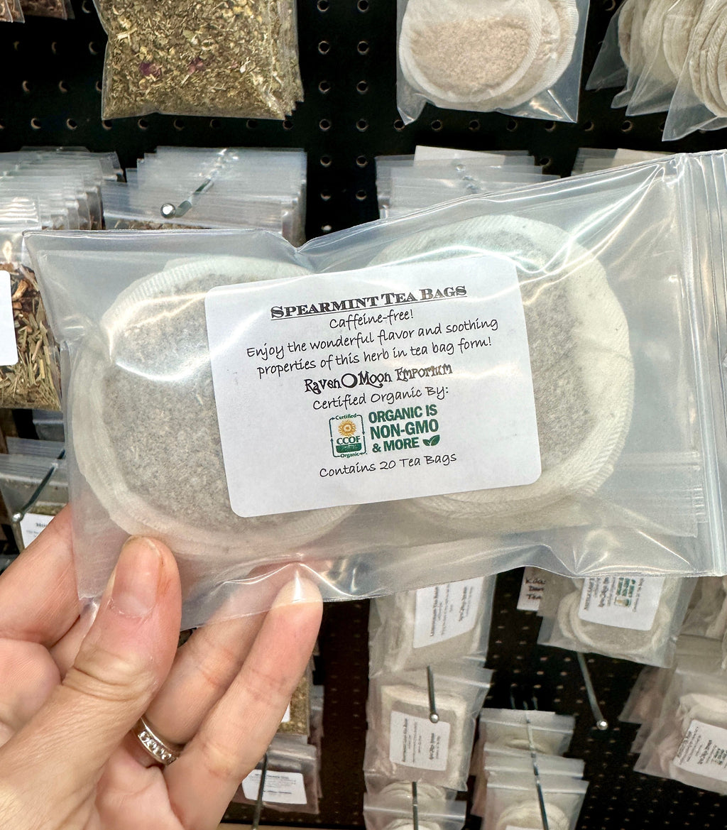 Spearmint Tea Bags, Organic