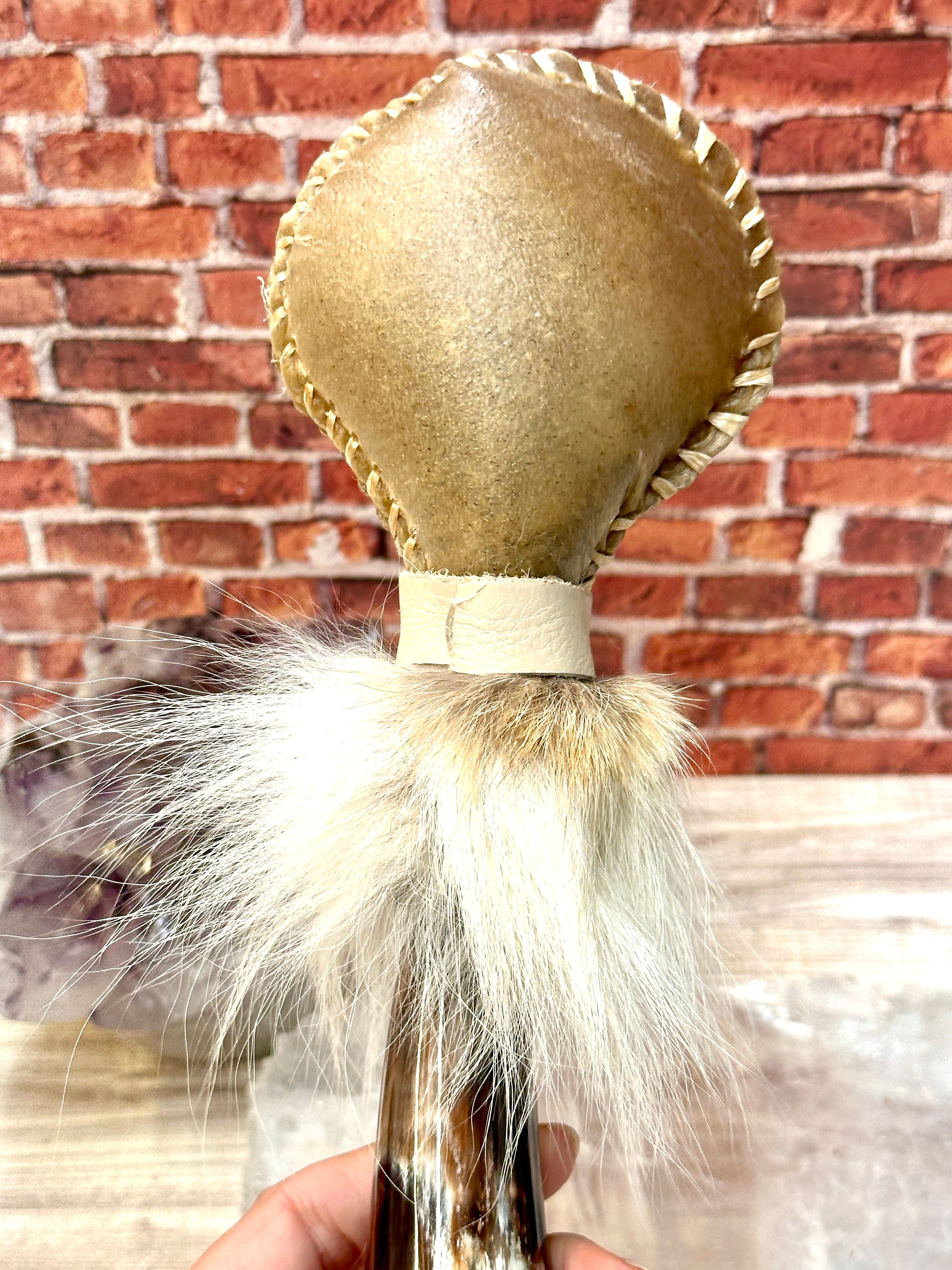 Winter, Elk, and Buffalo Medicine Rattle