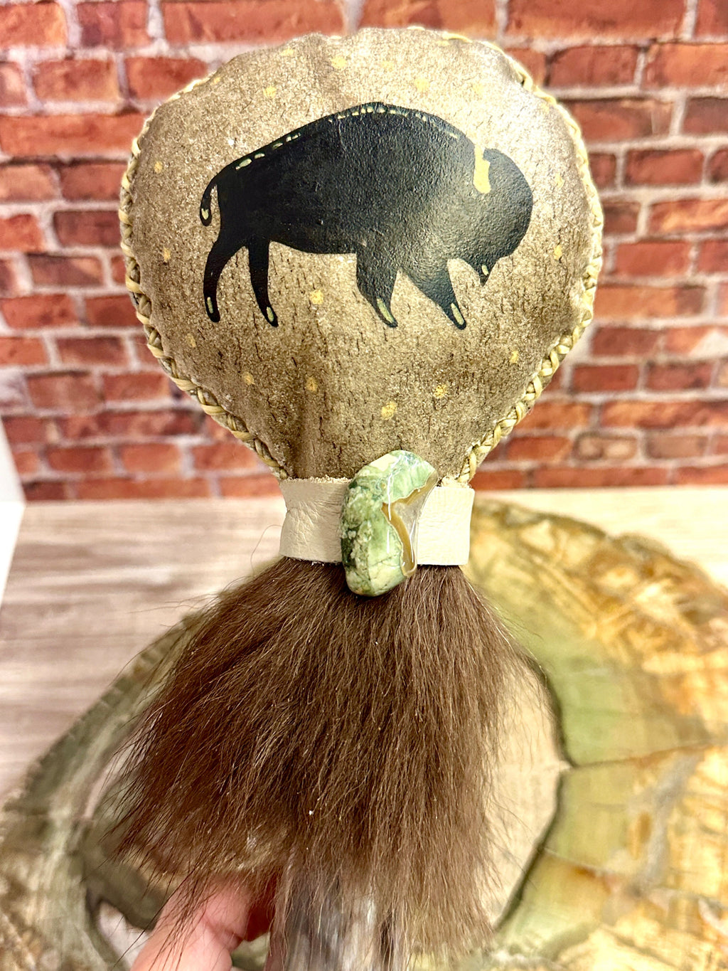 Wholeness, Buffalo Medicine Rattle