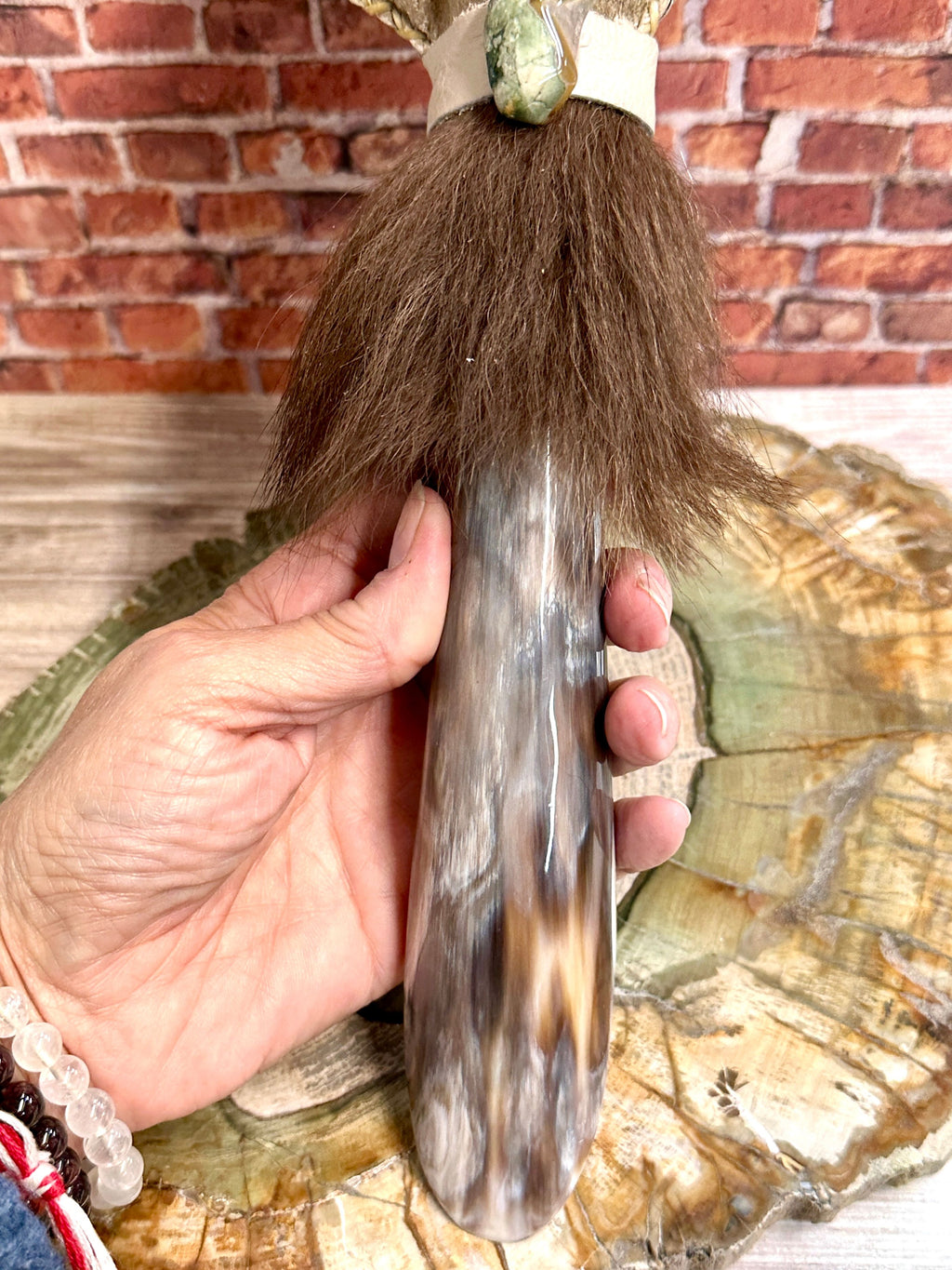 Wholeness, Buffalo Medicine Rattle