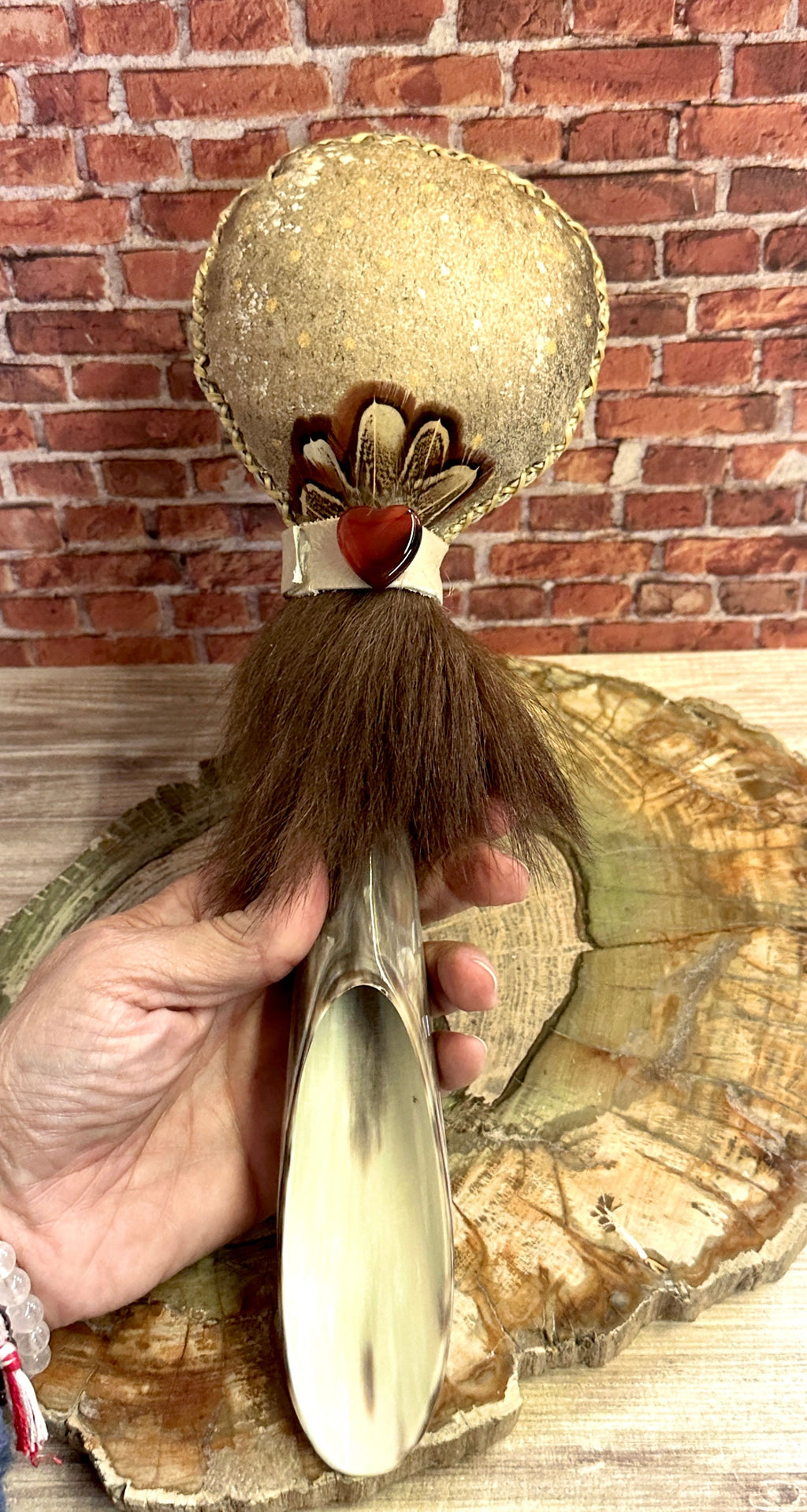 Wholeness, Buffalo Medicine Rattle